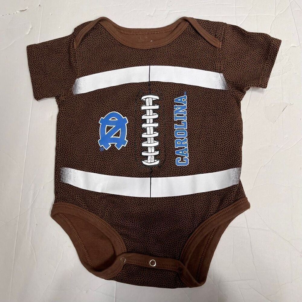 Gen2 North Carolina Tar Heels Football Bodysuit   Boys Size  6/9 Months